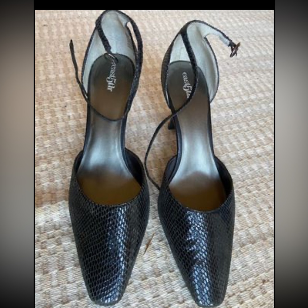 Genuine leather heels